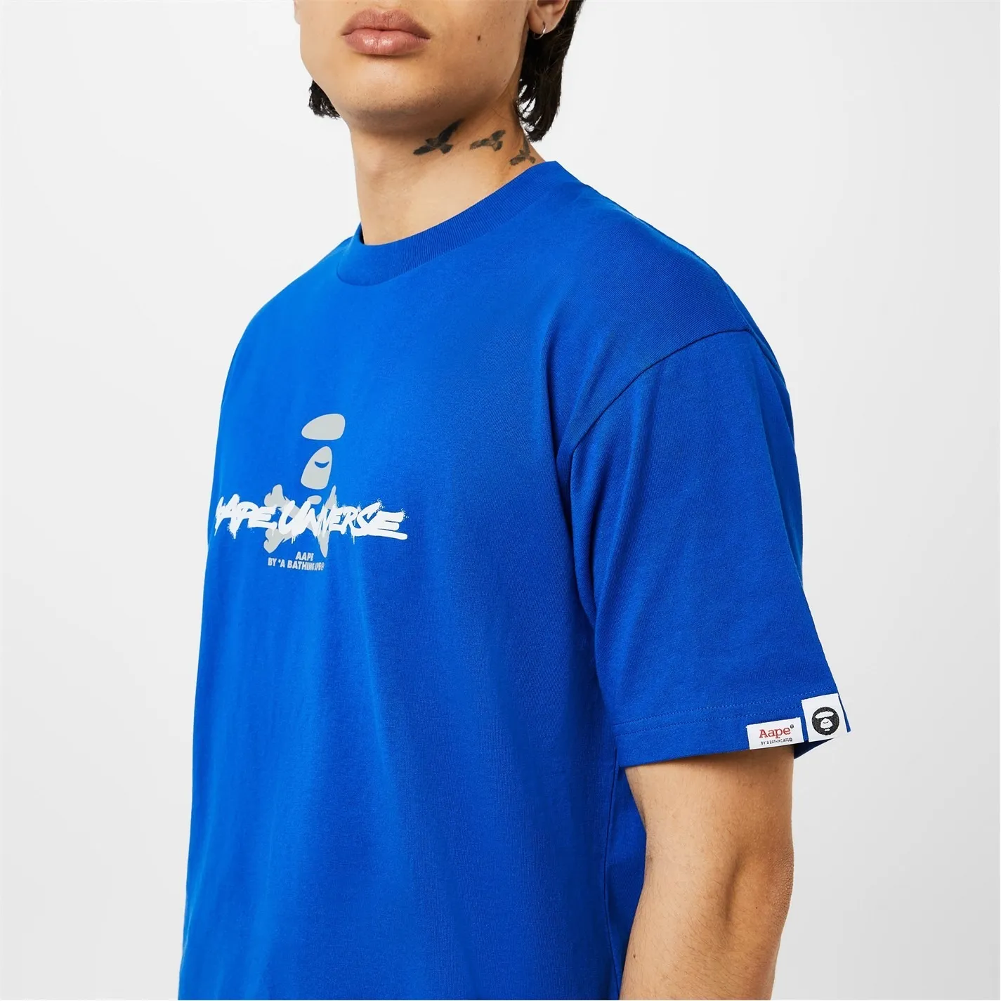 A BATHING APE  |Short Sleeves Logo T-Shirts