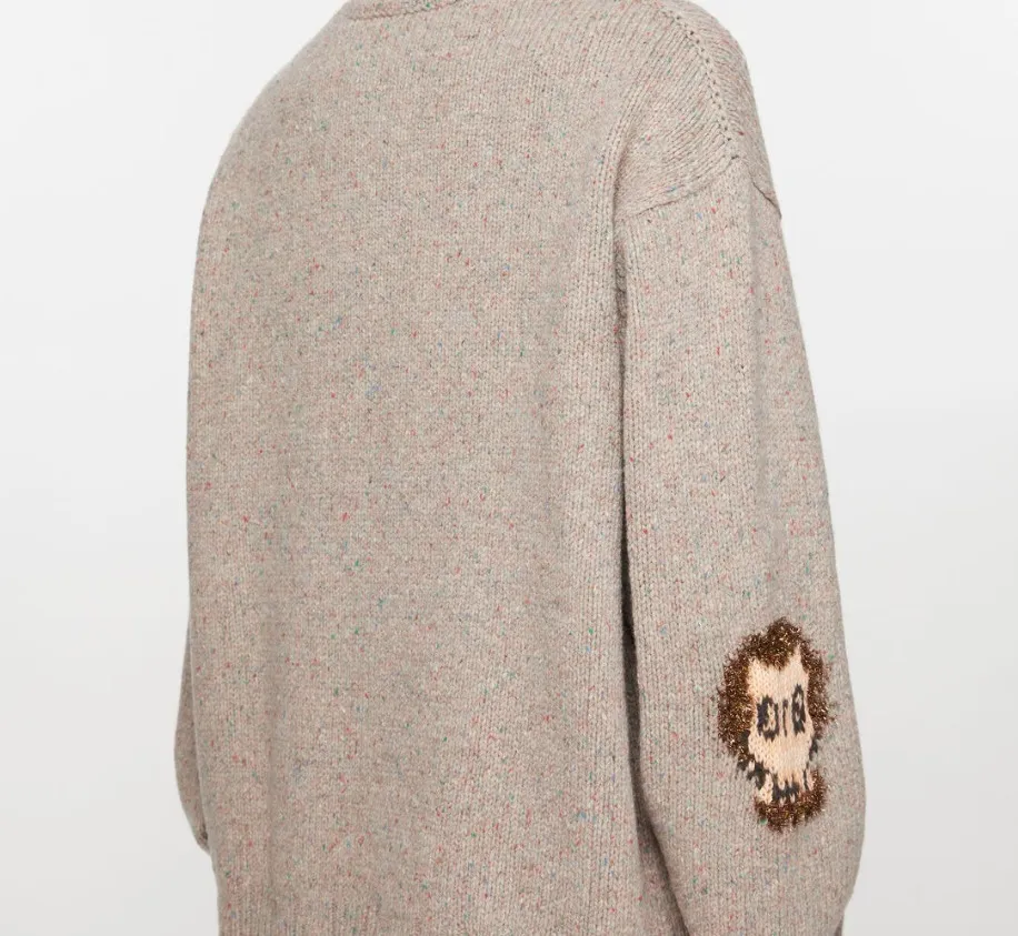 Acne Studios  |Wool Nylon Street Style Logo Designers Sweaters