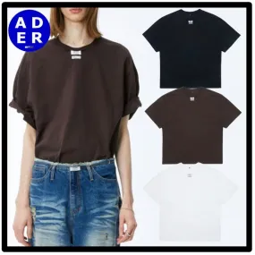 ADERERROR  |Unisex Street Style Logo T-Shirts