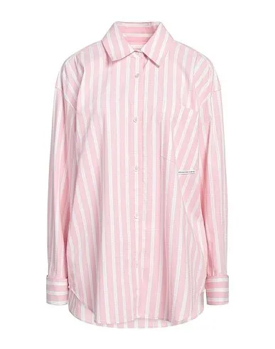 Alexander Wang  |Stripes Casual Style Long Sleeves Cotton Office Style