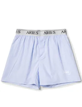 Aries Womens Temple Boxer Shorts Blue