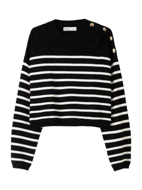 Bershka Sweater in Black