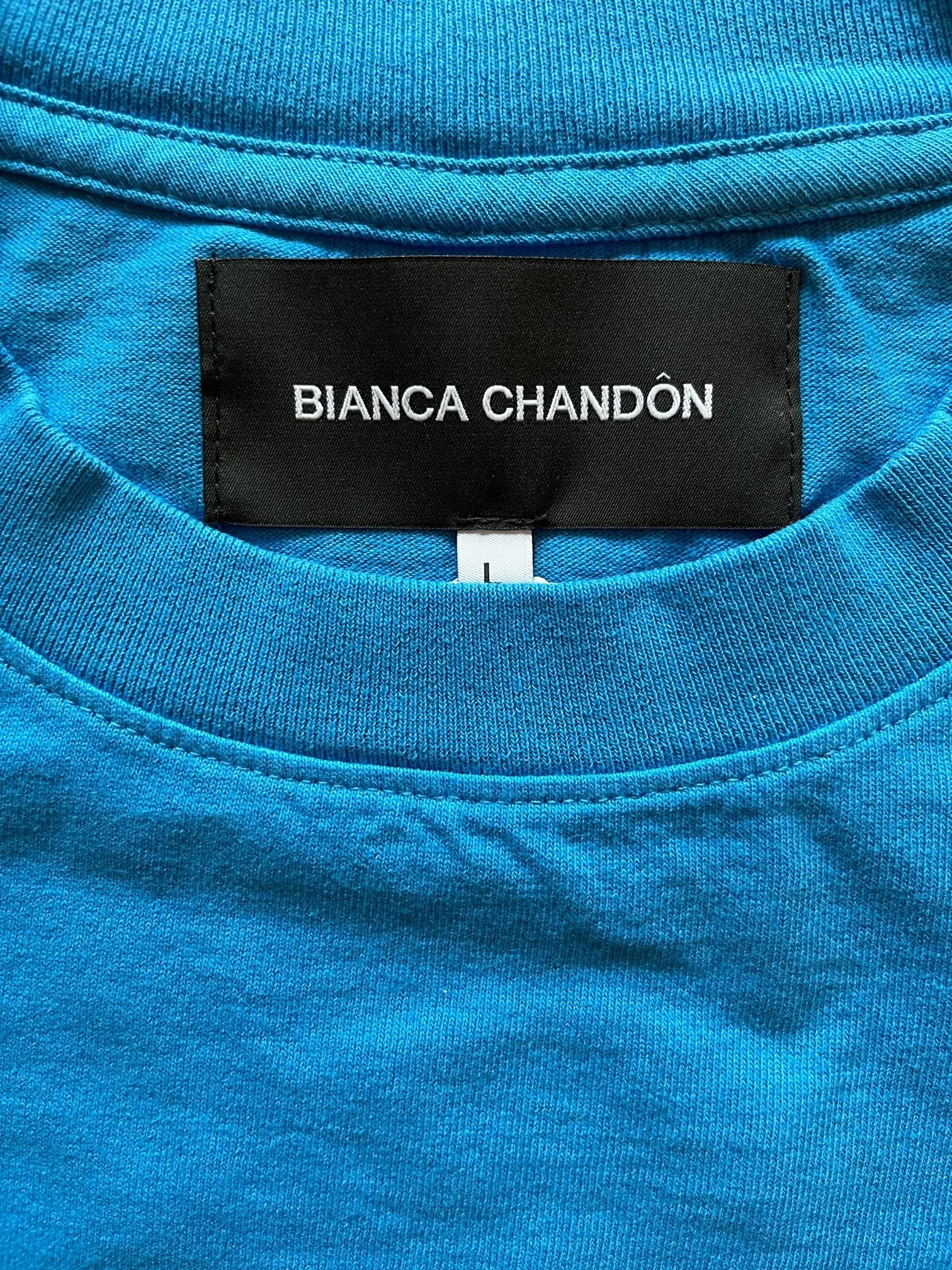 BIANCA CHANDON  |Unisex Street Style Cotton Short Sleeves Logo Skater Style