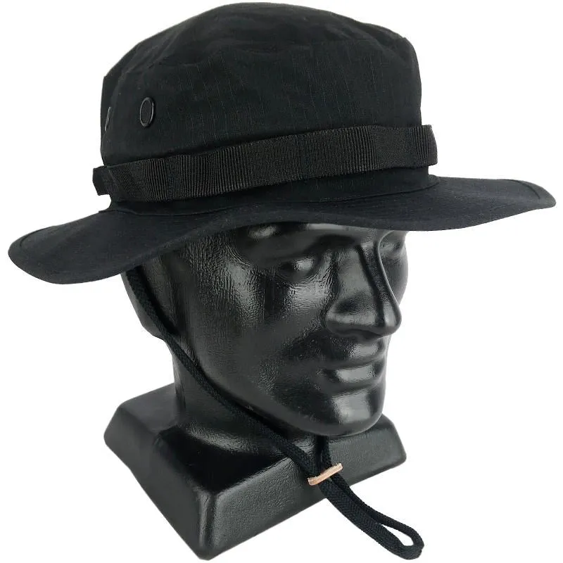 Black Boonie Hat