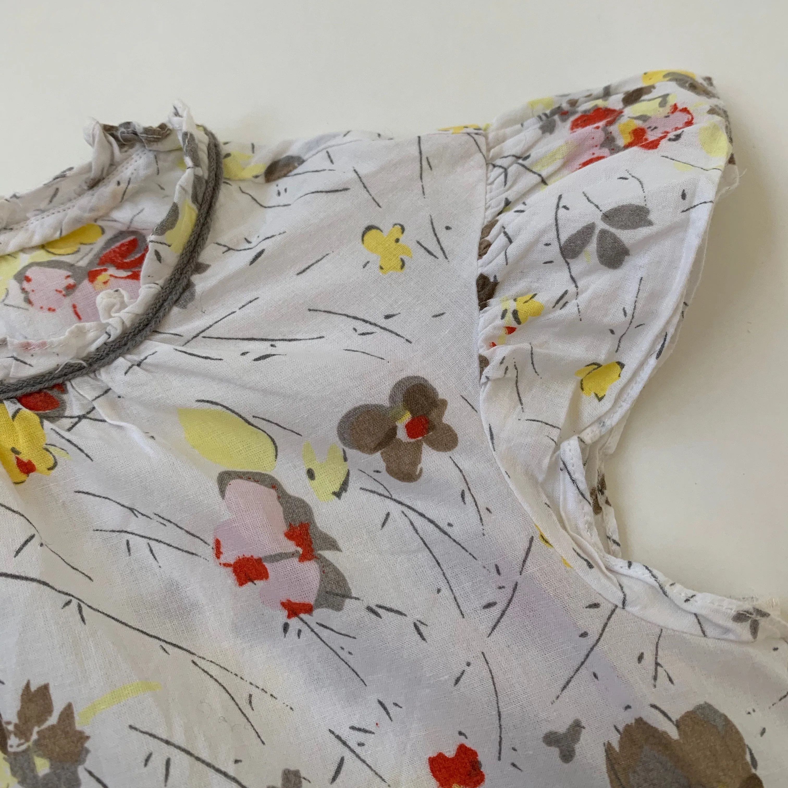 Bonpoint Floral Summer Blouse: 10 Years