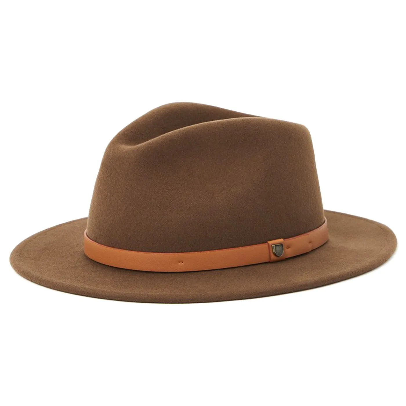 Brixton Messer Fedora Hat - Toffee