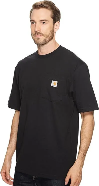 Carhartt  |Unisex Street Style Plain Cotton Short Sleeves Logo