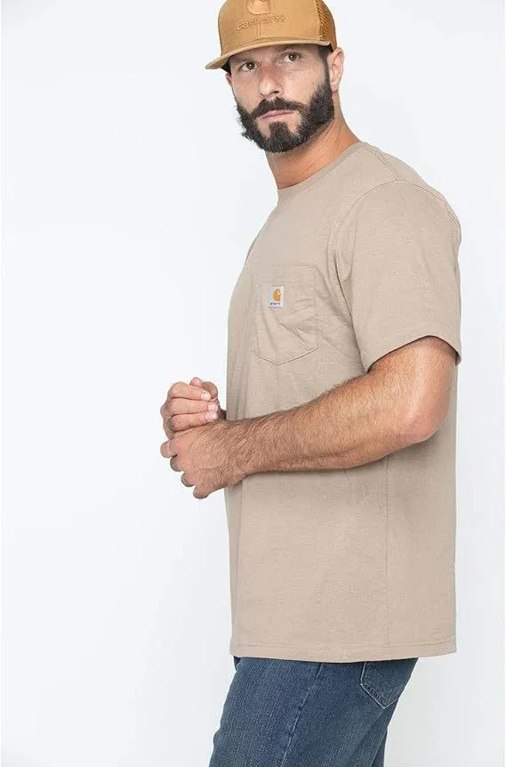 Carhartt  |Unisex Street Style Plain Cotton Short Sleeves Logo