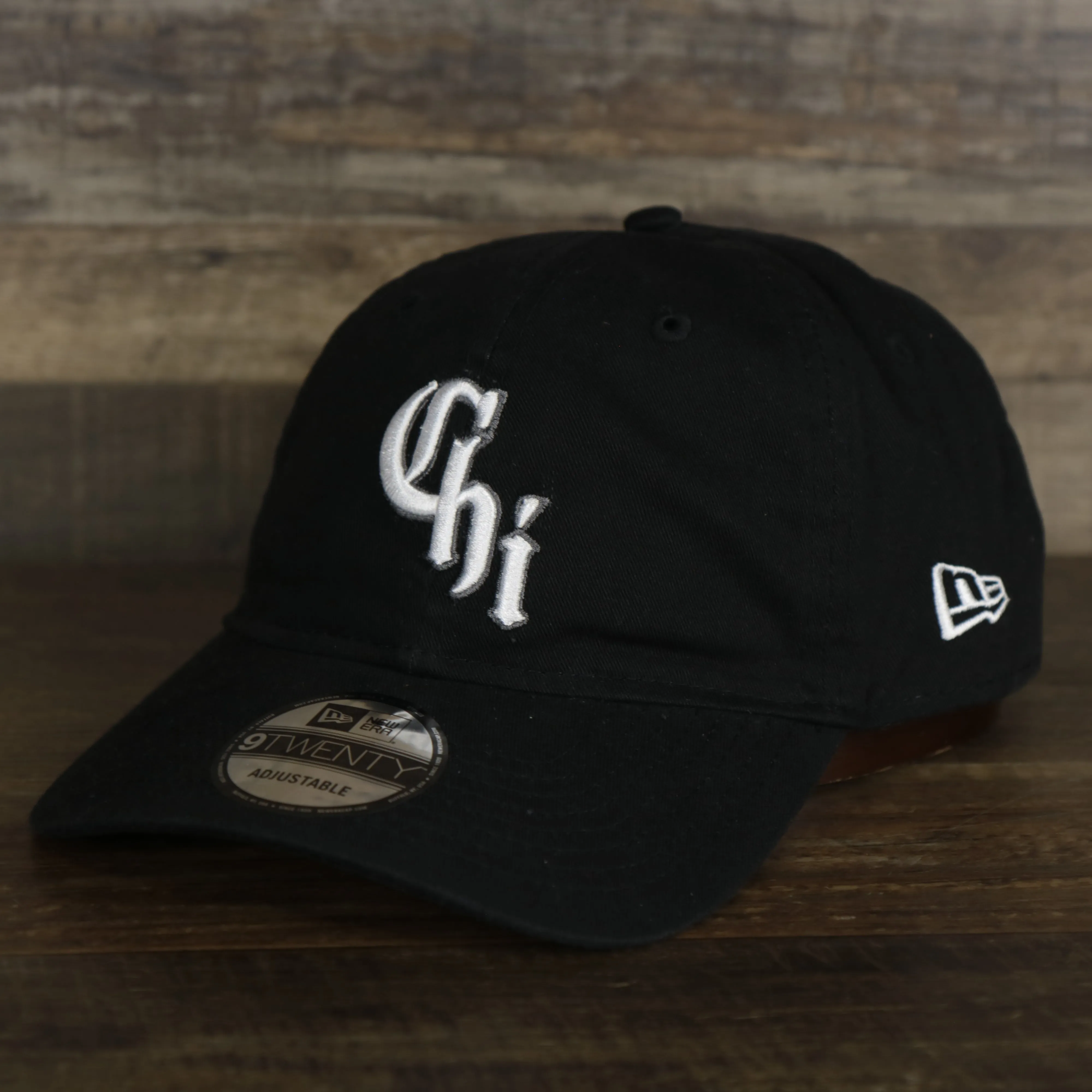 Chicago White Sox MLB City Connect 2021 On-Field Side Patch 9Twenty Dad Hat | Black