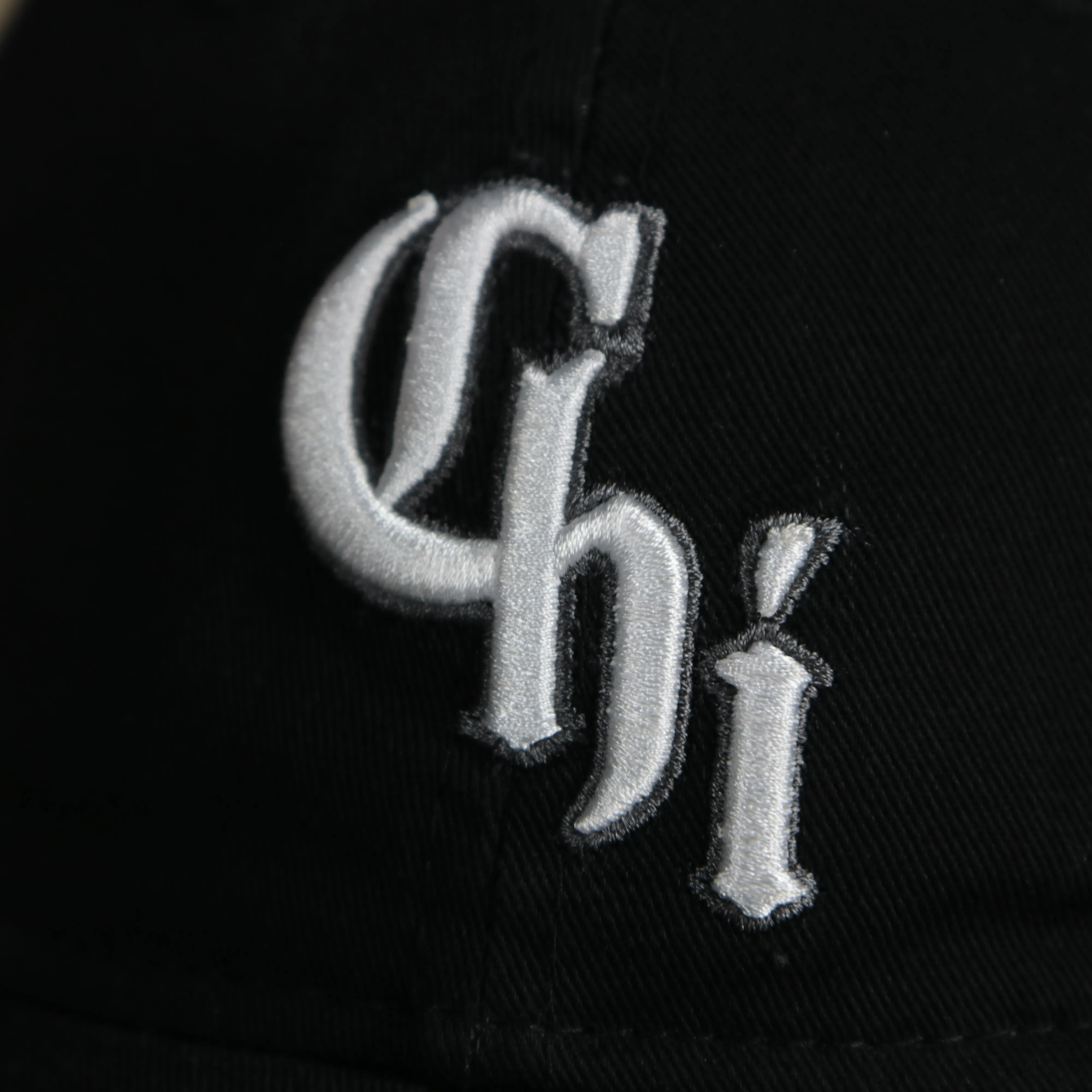 Chicago White Sox MLB City Connect 2021 On-Field Side Patch 9Twenty Dad Hat | Black