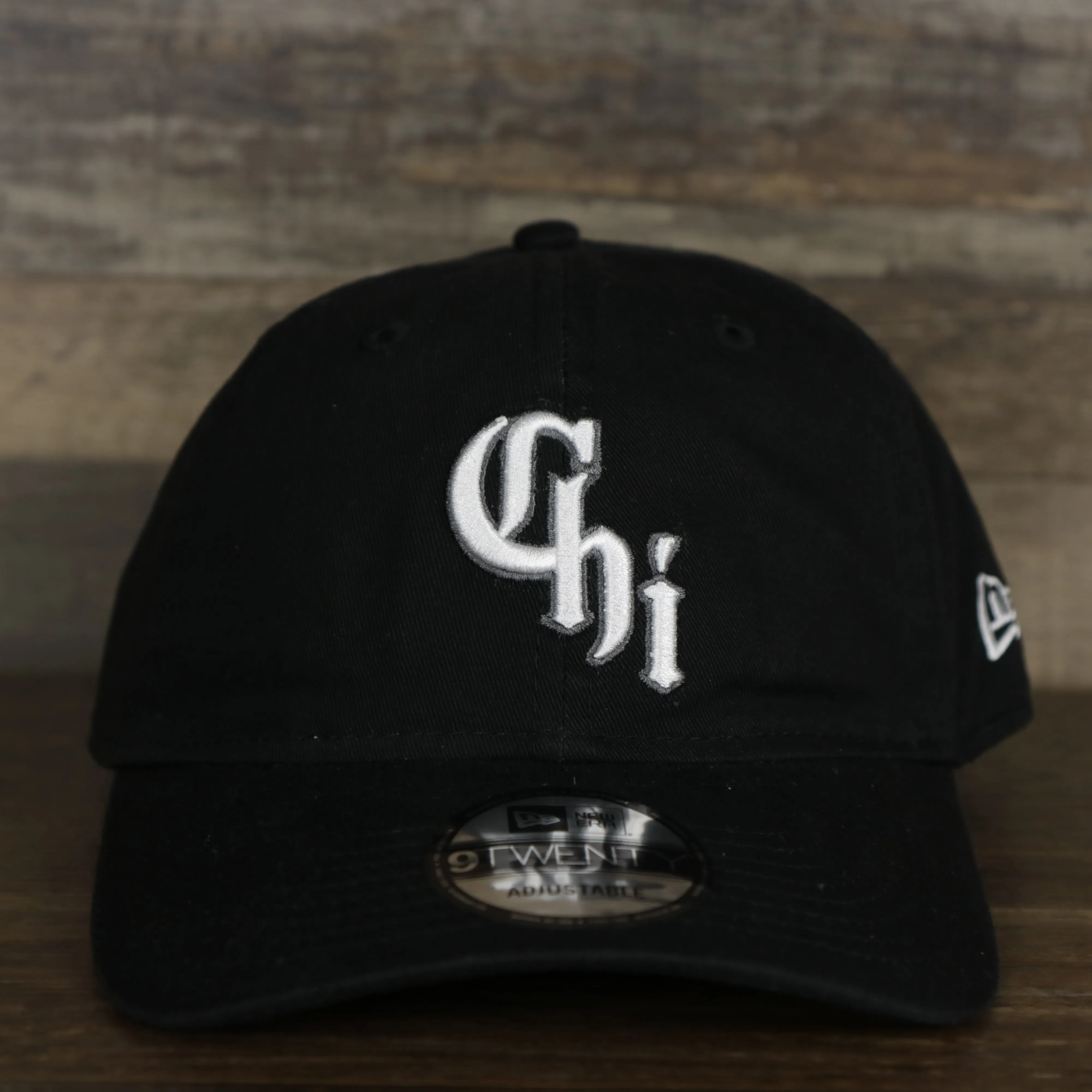 Chicago White Sox MLB City Connect 2021 On-Field Side Patch 9Twenty Dad Hat | Black