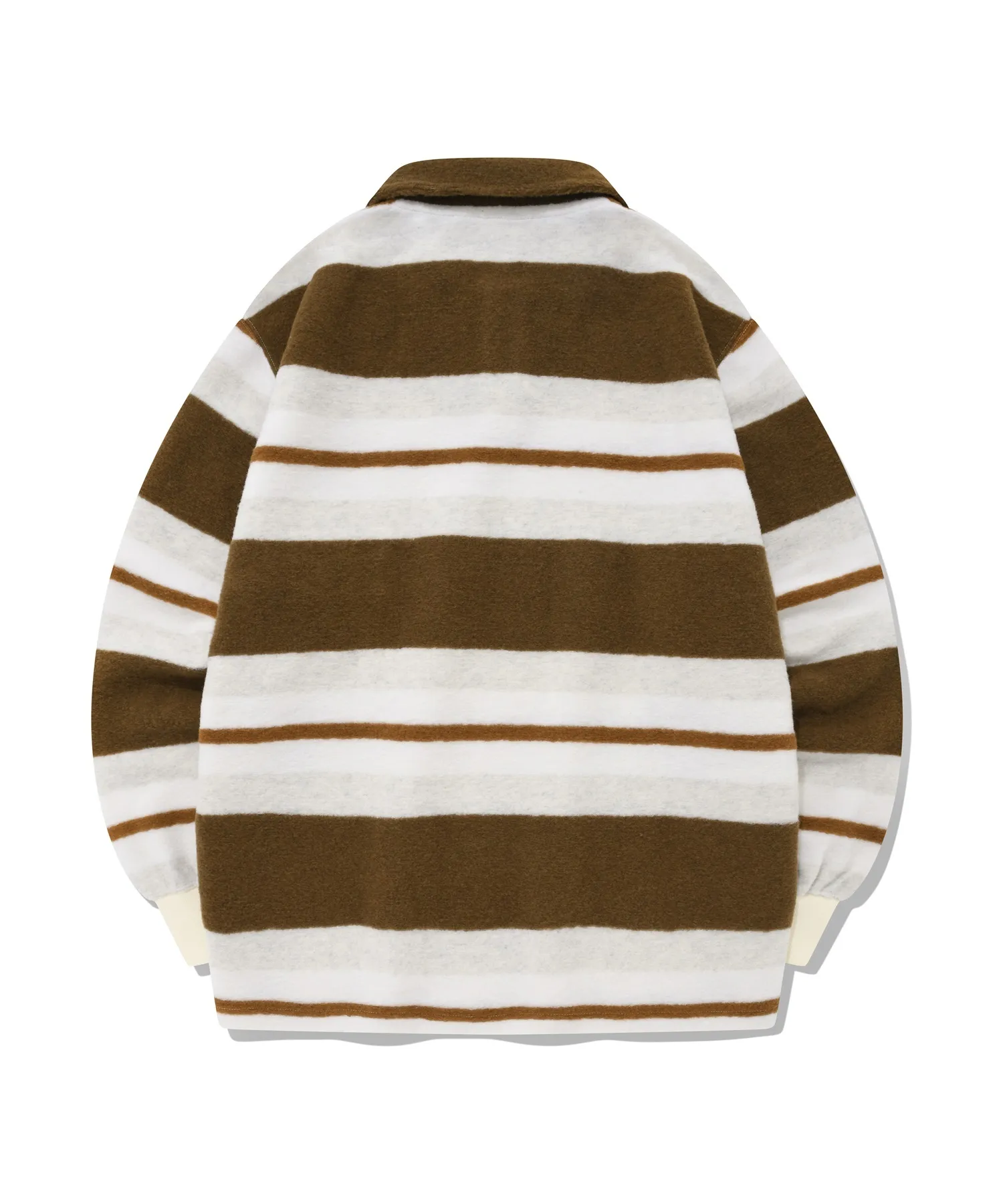 COVERNAT  |[COVERNAT]★striped collar knit