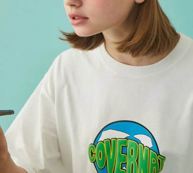 COVERNAT  |Unisex Street Style Cotton Short Sleeves Logo T-Shirts