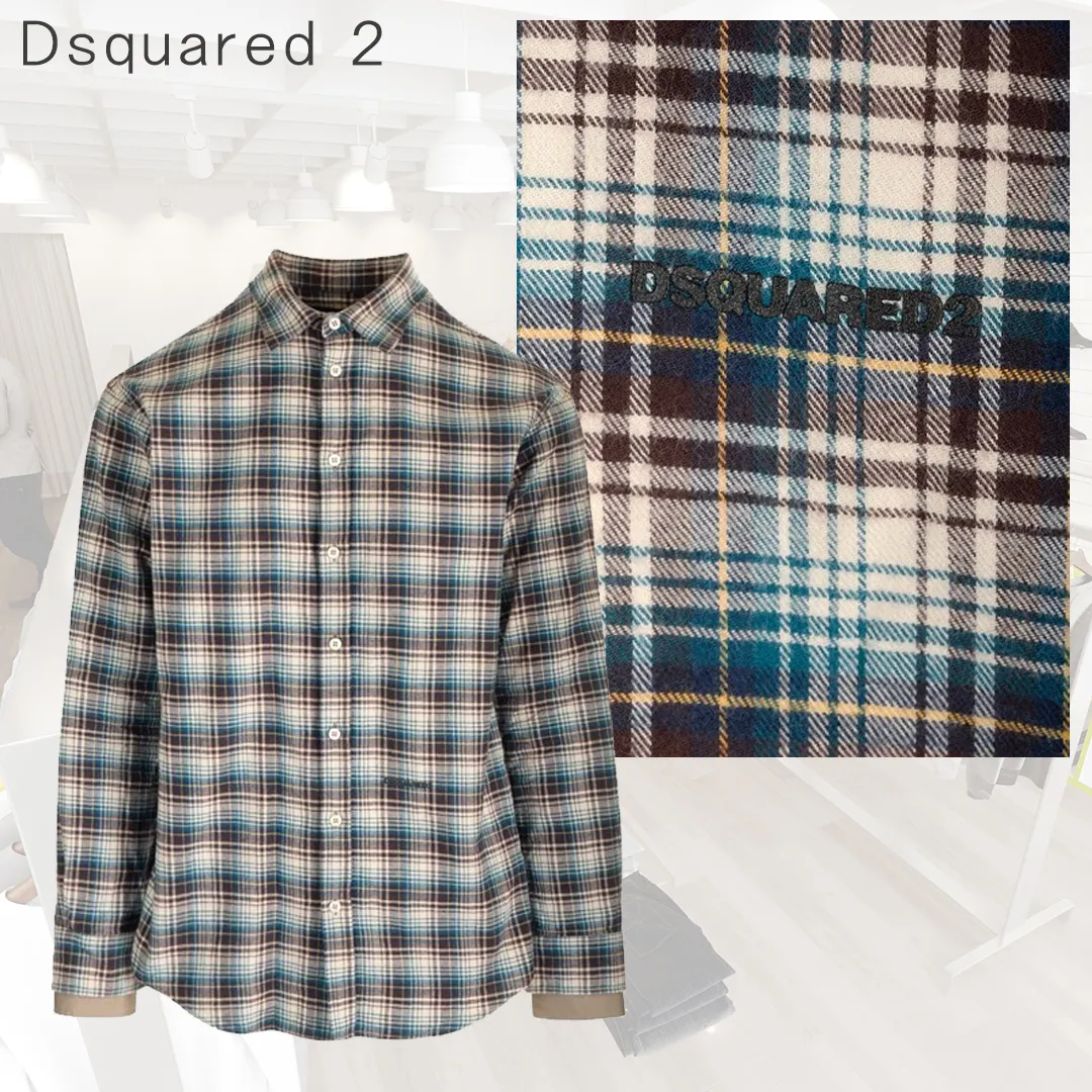 D SQUARED2  |Cotton Luxury Shirts