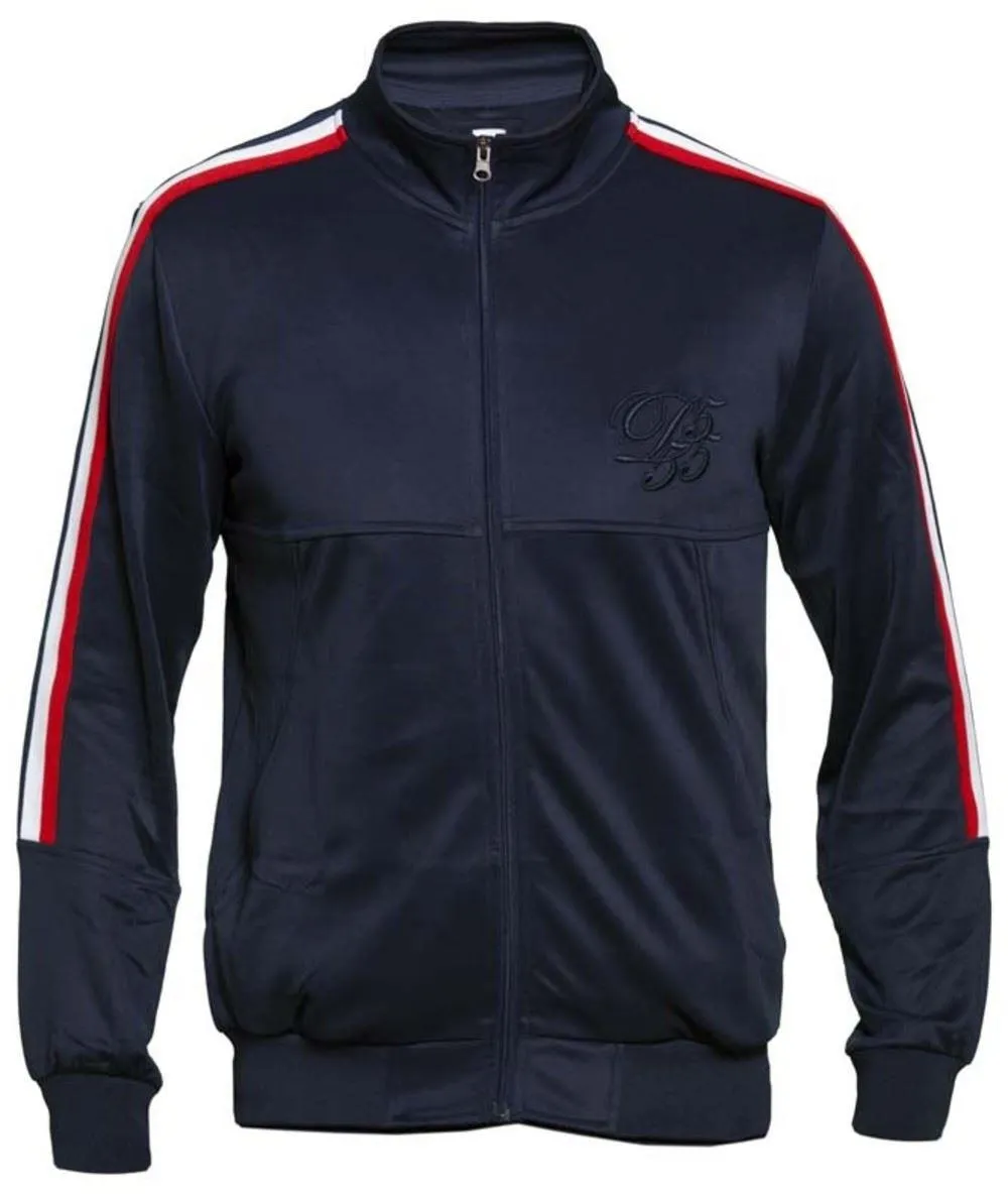 D555 Brookes Couture Zip Jacket - Blue