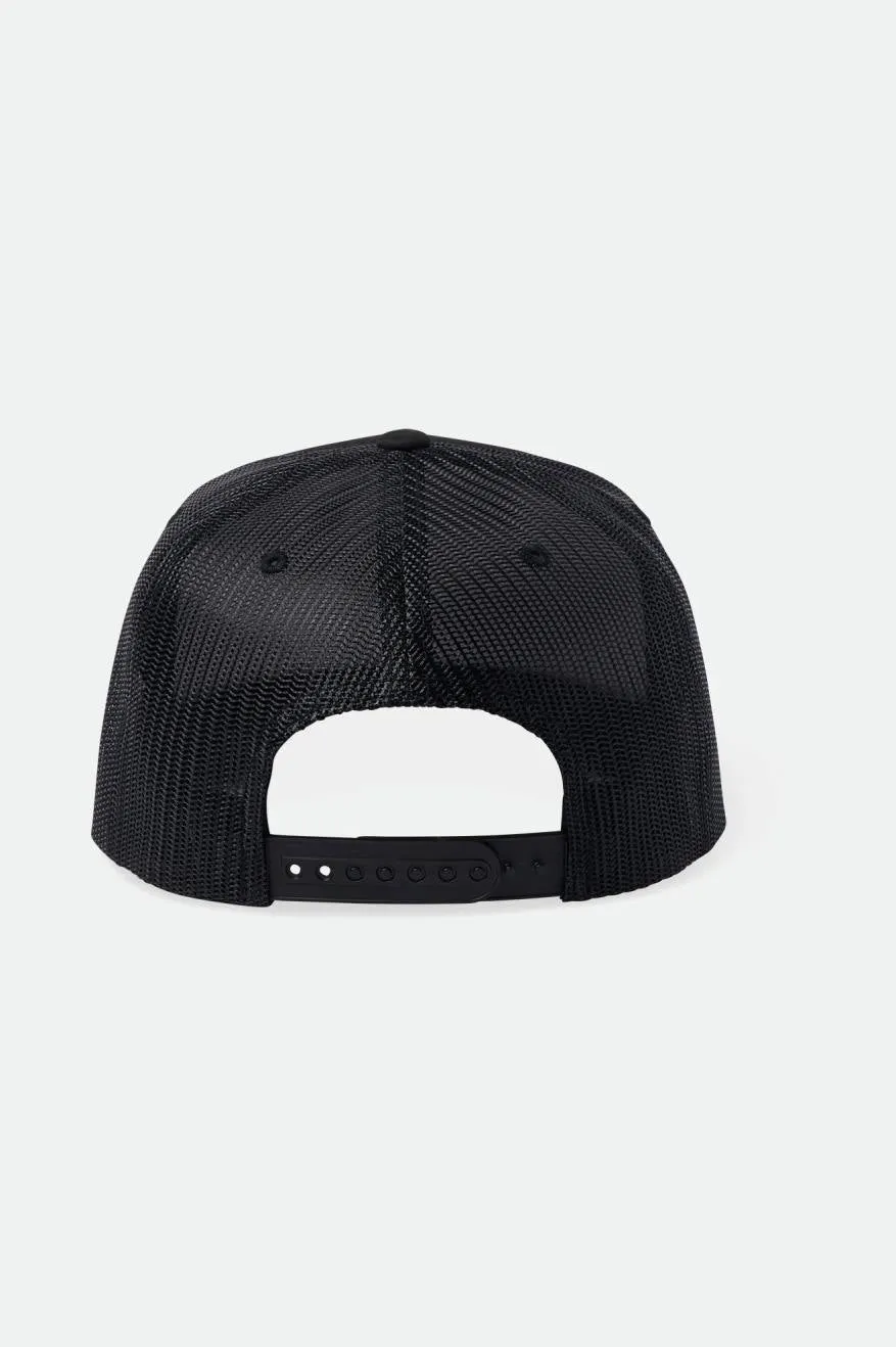 District HP Trucker Hat - Black/Black