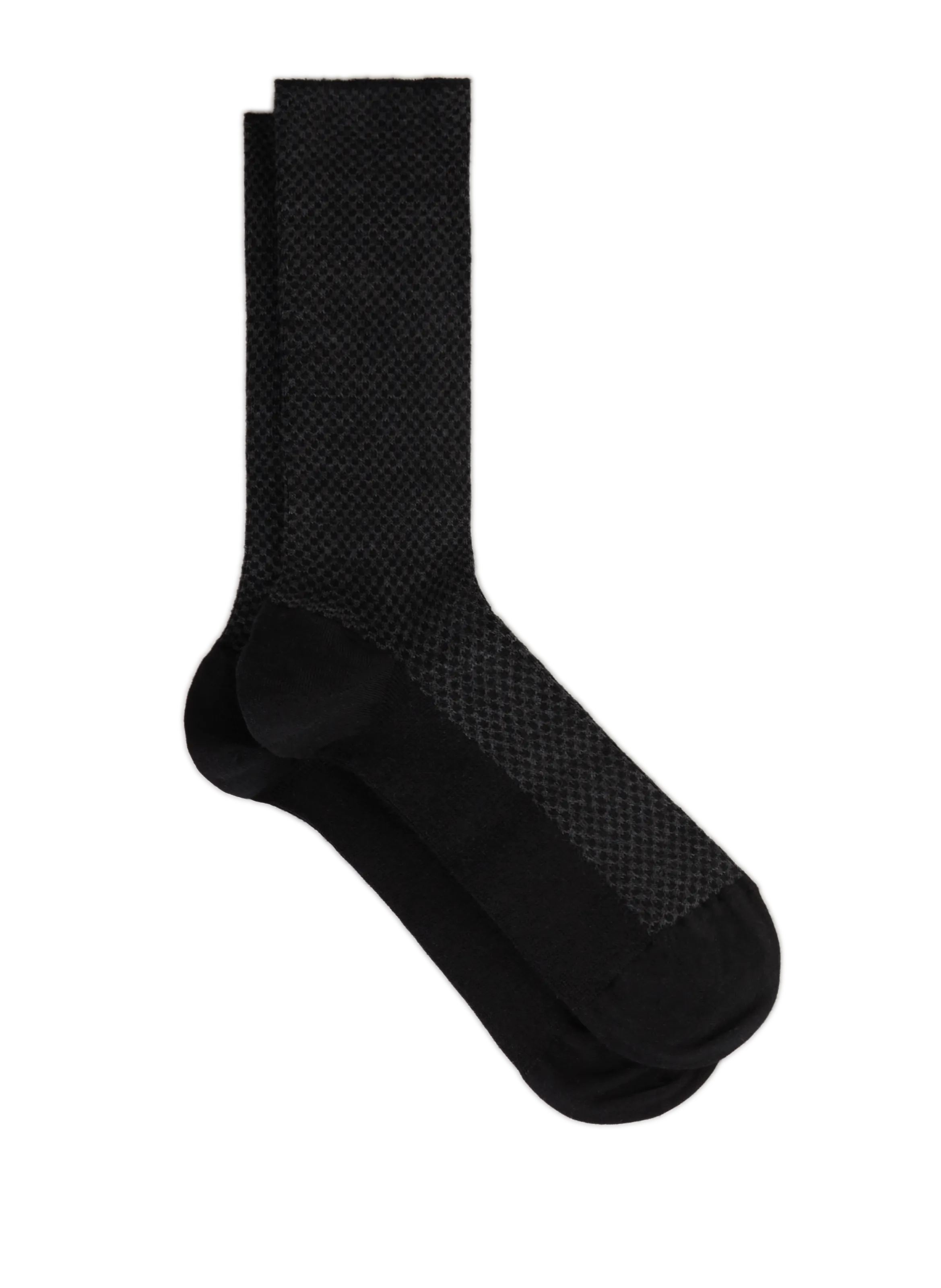 DORÉ DORÉ  Printed wool socks - Black