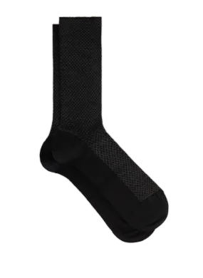 DORÉ DORÉ  Printed wool socks - Black