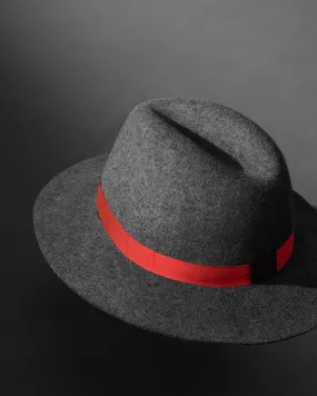 EdW Trimmed Felted Wool Fedora