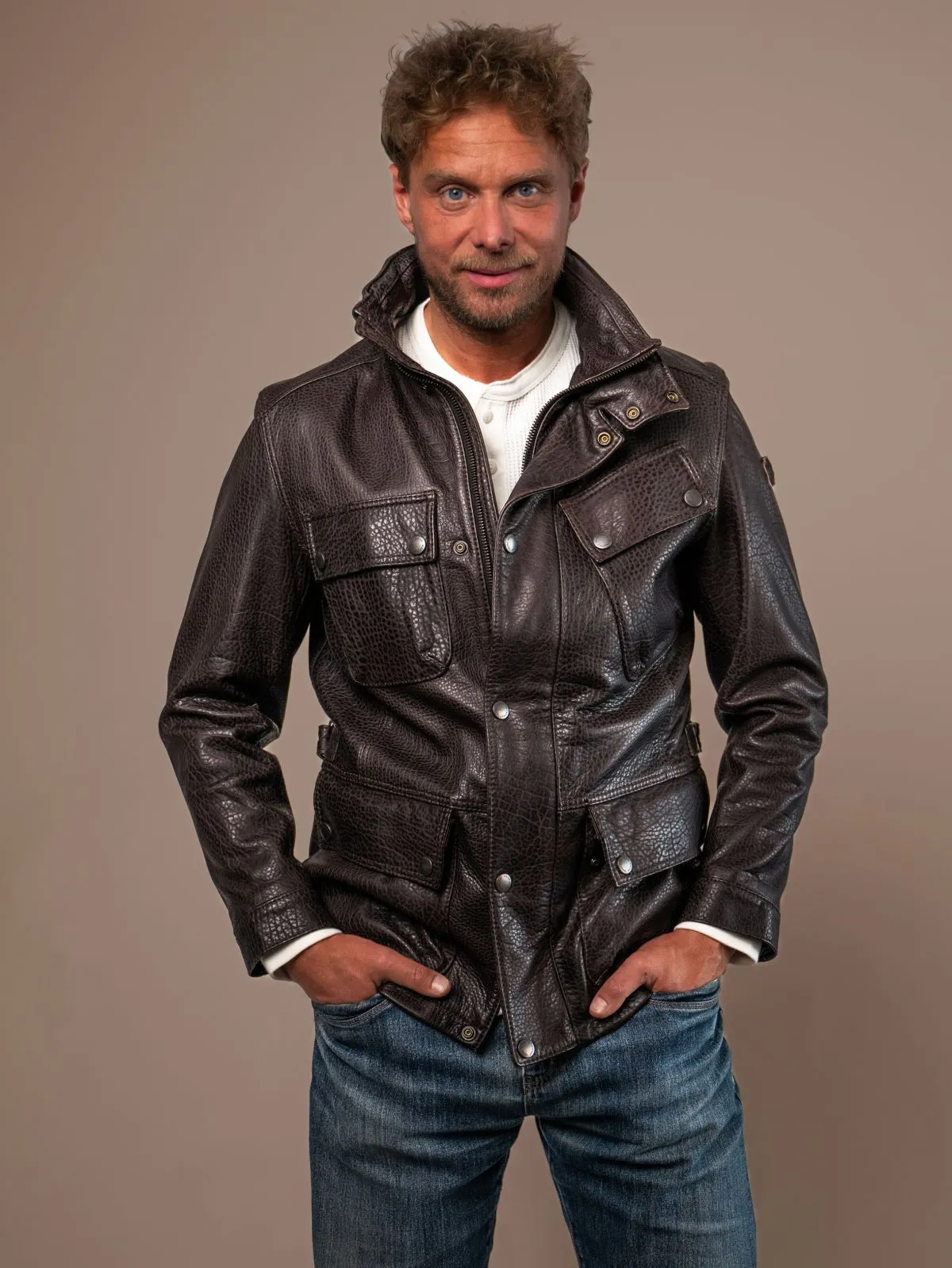 Endurance Mens Leather Jacket, 2.899,00 €