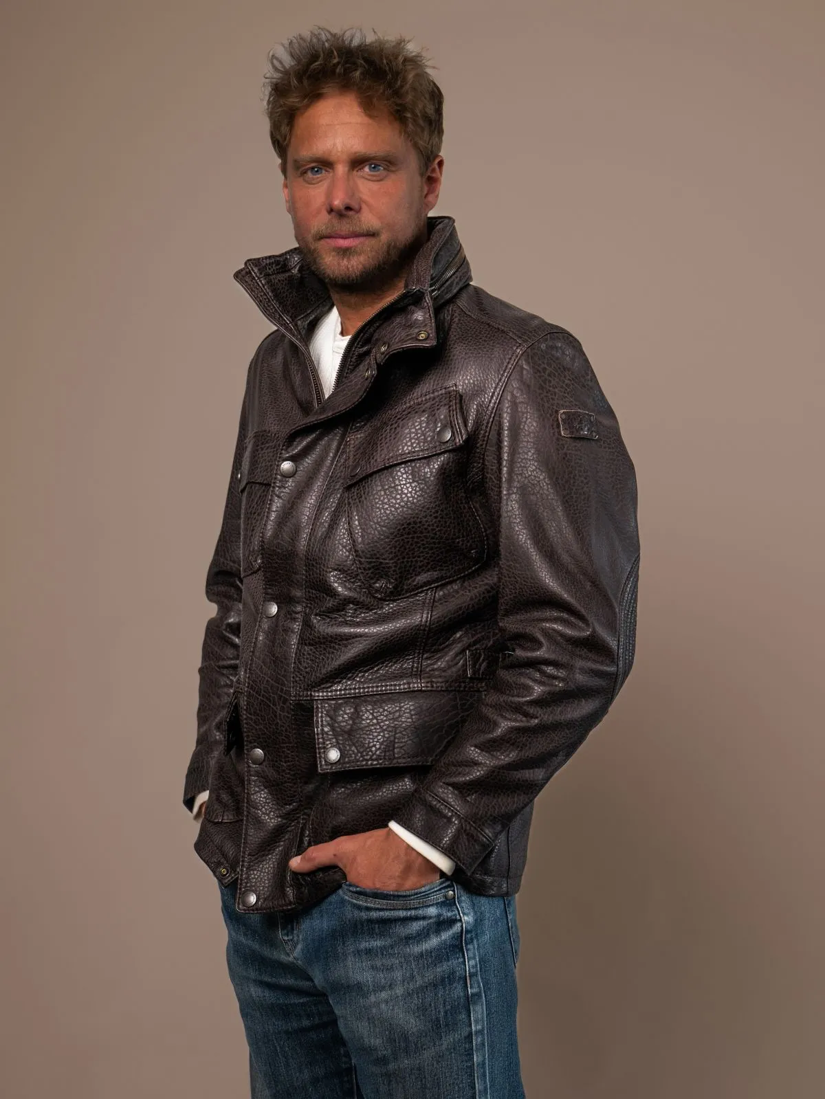 Endurance Mens Leather Jacket, 2.899,00 €