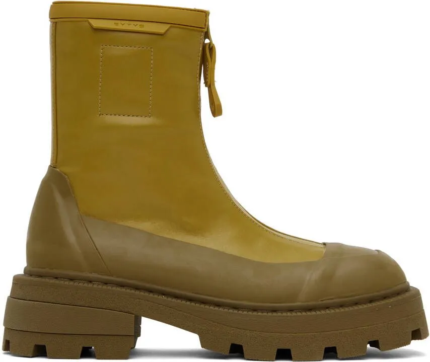 Eytys Khaki Aquari Boots