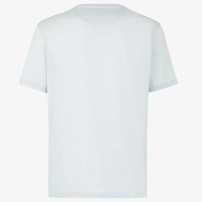 FENDI  |Crew Neck Monogram Logo Luxury Crew Neck T-Shirts