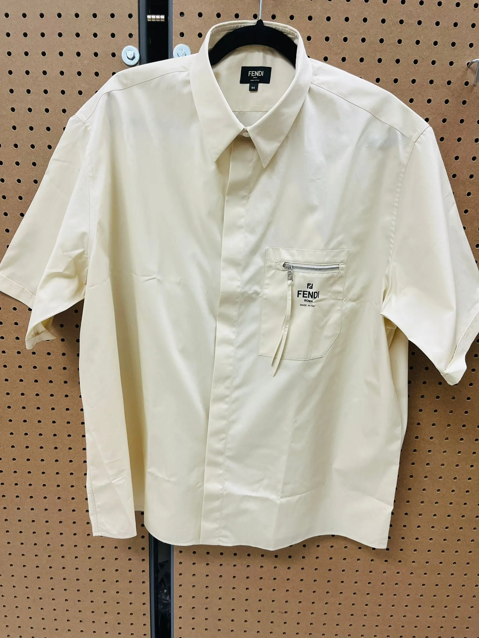 FENDI  |Short Sleeves Logo Luxury Shirts