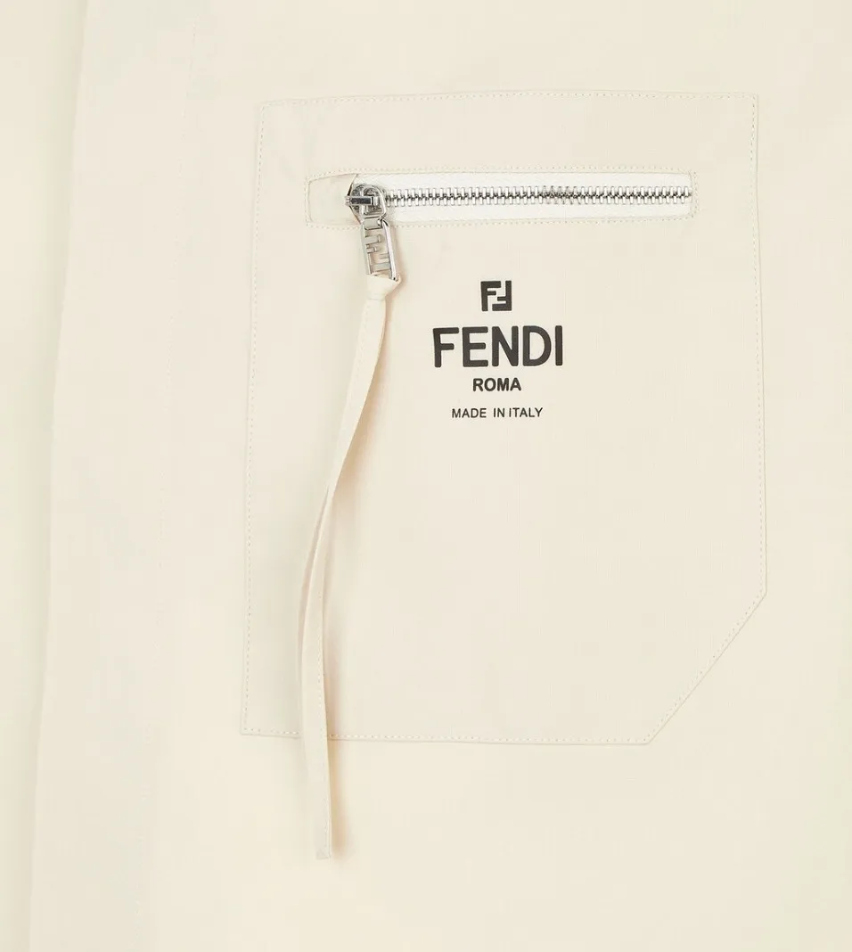 FENDI  |Short Sleeves Logo Luxury Shirts