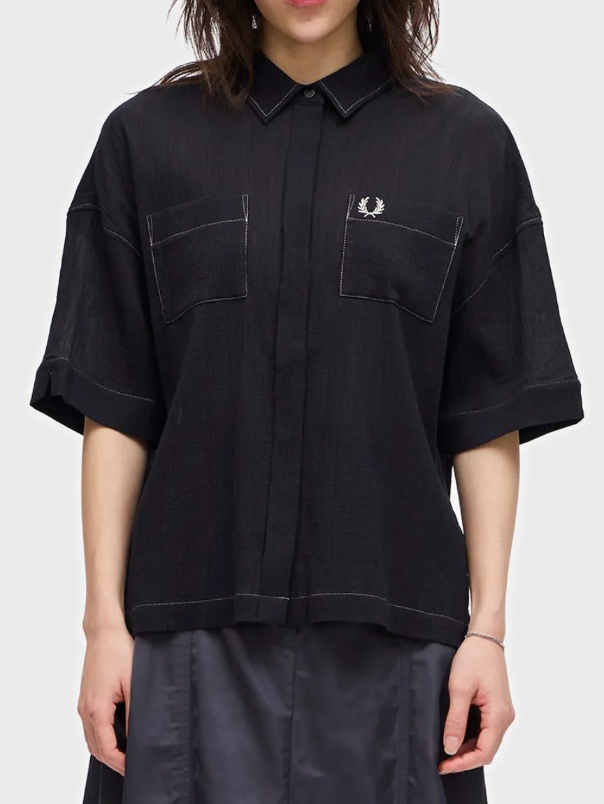 FRED PERRY  |Casual Style Plain Cotton Short Sleeves Logo