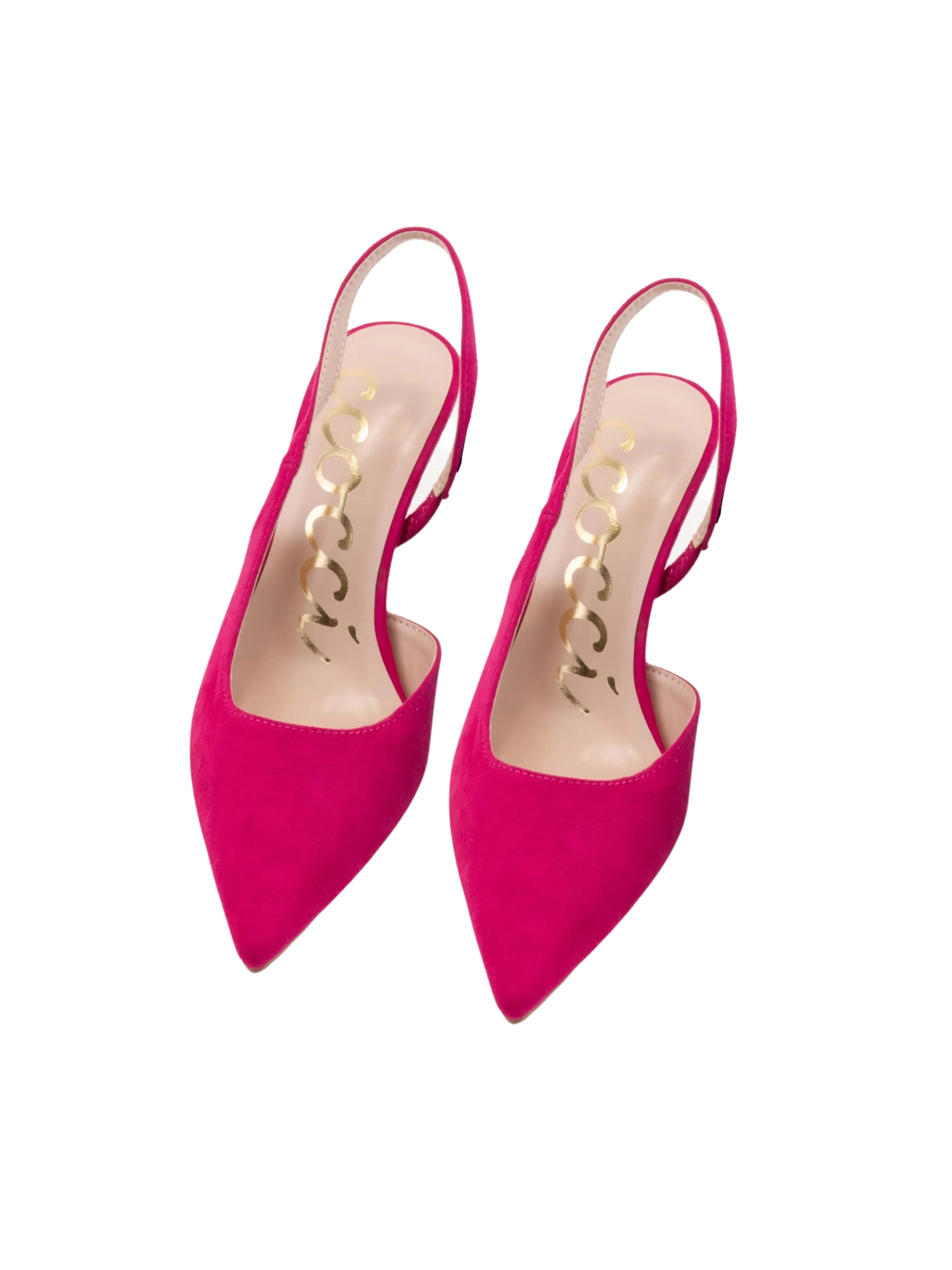 Fuchsia Slingback Heel