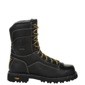 Georgia Boot Men's AMP LT 9 Waterproof EH Low Heel Comp Toe Logger Boot