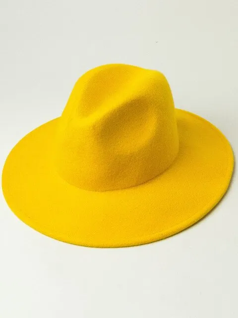 Girls Casual Wear Fedora Hat