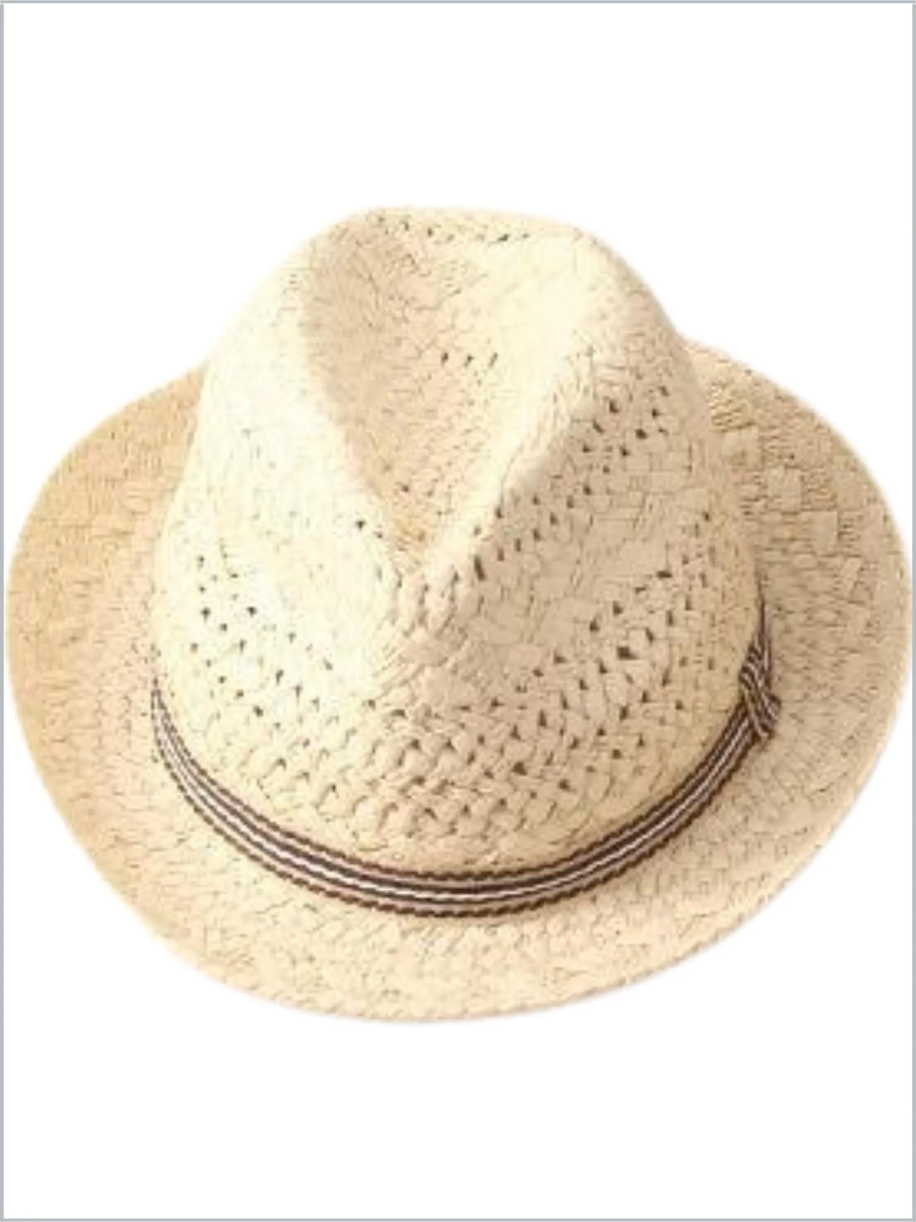 Girls Mommy and Me Fedora Straw Hat