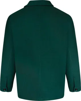 Grey Hawk Workwear Style Wool Jacket - Green