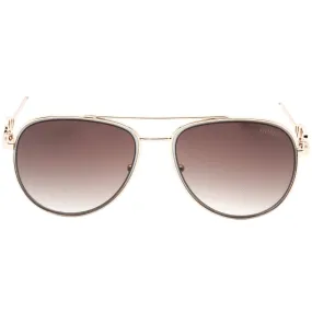 Guess Womens Gf0344 32F Sunglasses Gold