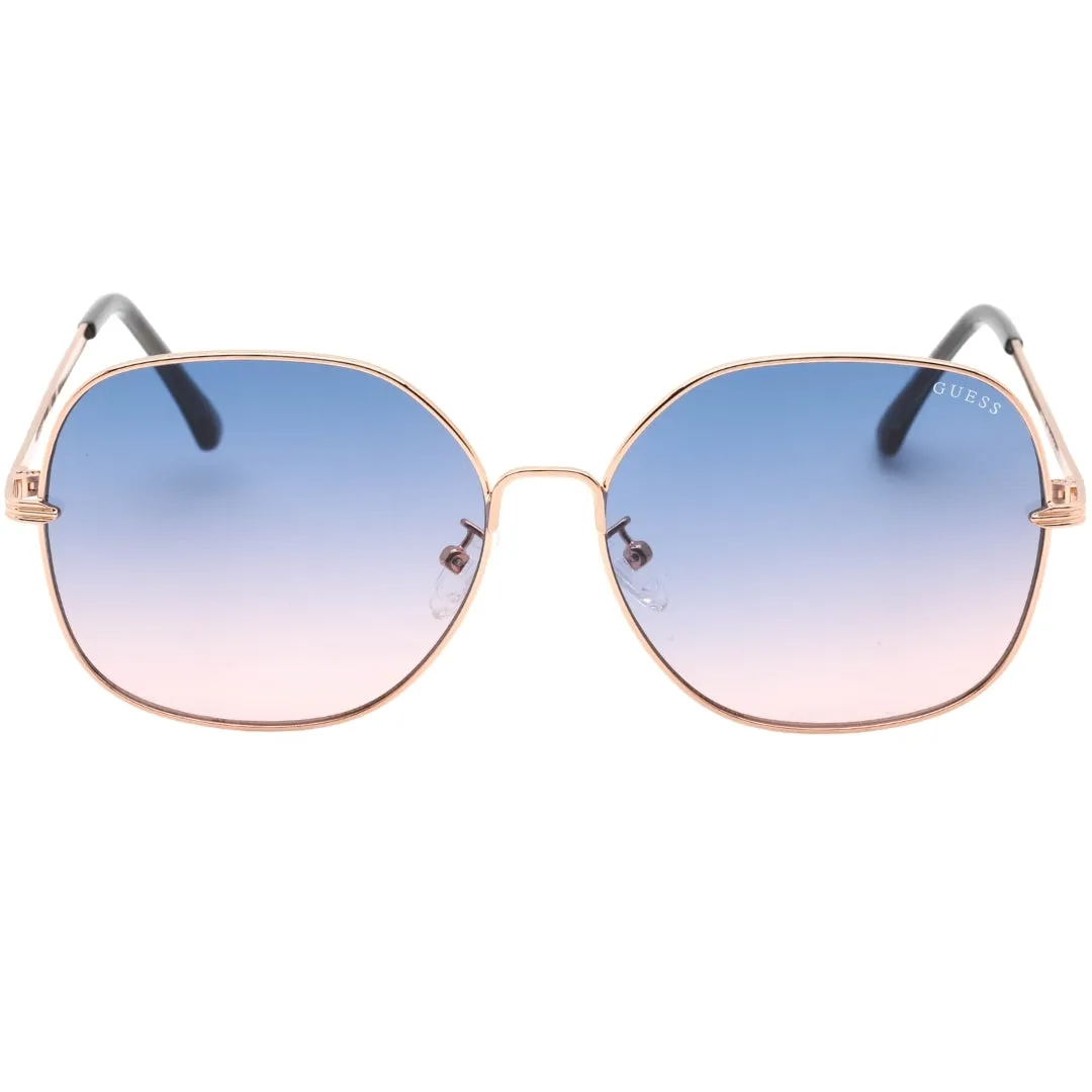 Guess Womens Gf0385 28W Sunglasses Rose Gold