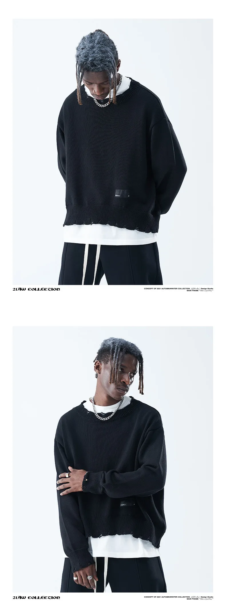 HARSH AND CRUEL  |Unisex Street Style Sweaters