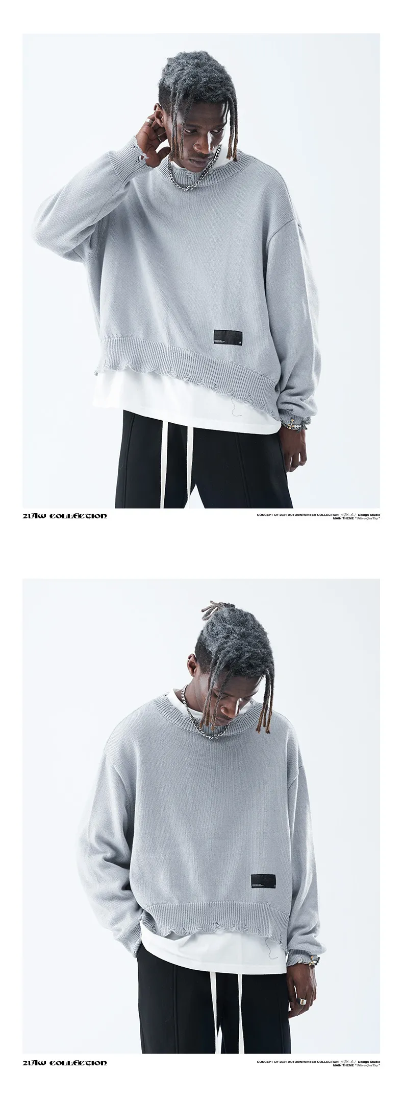 HARSH AND CRUEL  |Unisex Street Style Sweaters