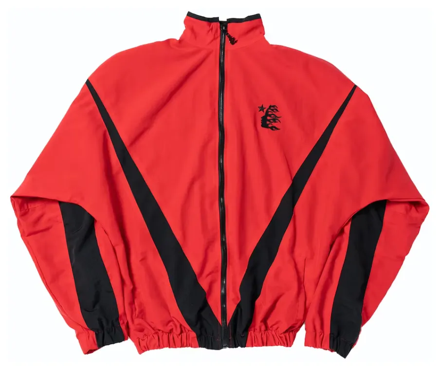 Hellstar Thriller Red Track Jacket Red/Black