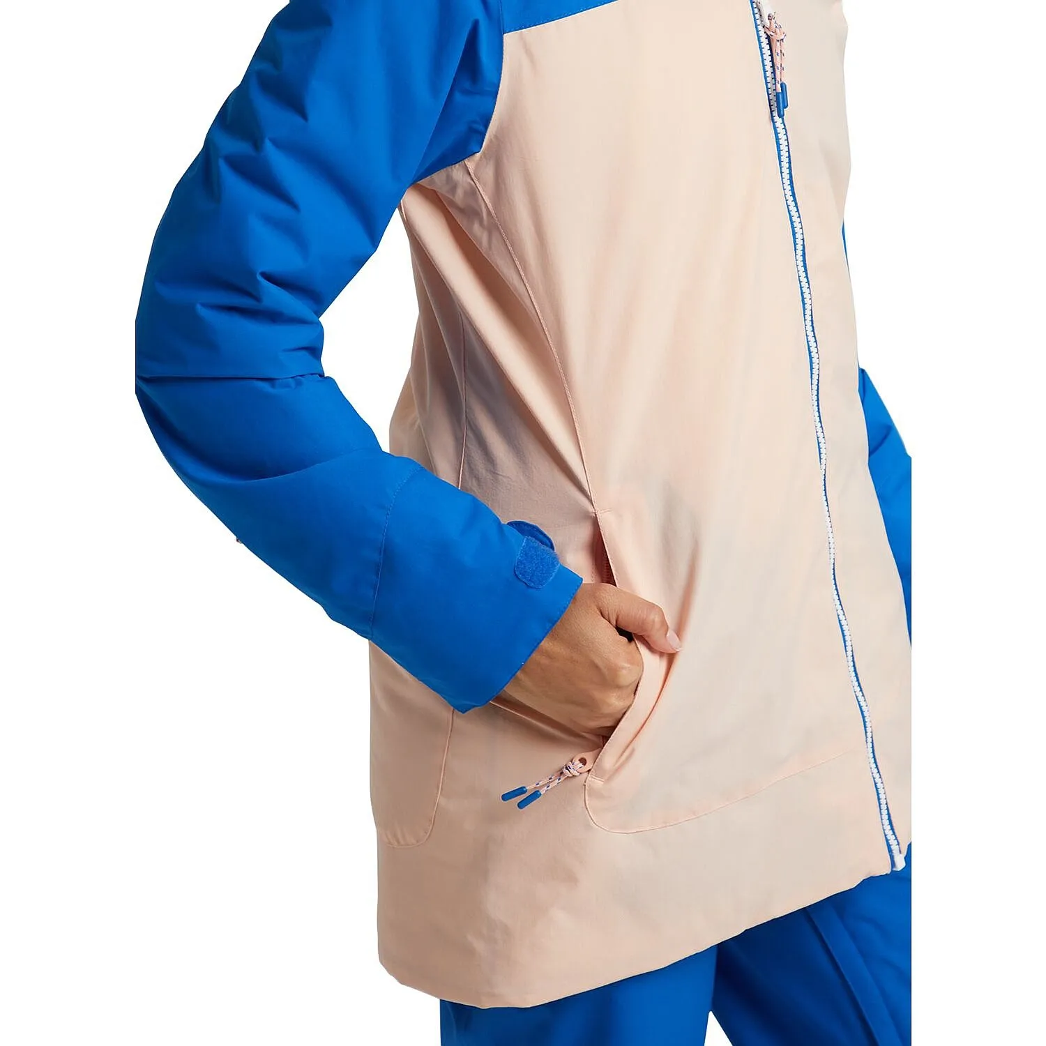 jacket Burton Lelah - Lapis Blue/Peach Melba - women´s