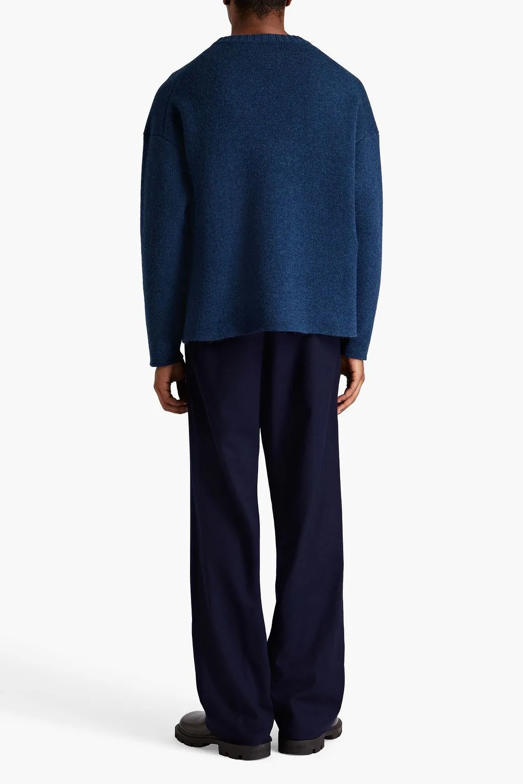 Jil Sander  |Wool Nylon Street Style Long Sleeves Designers Sweaters