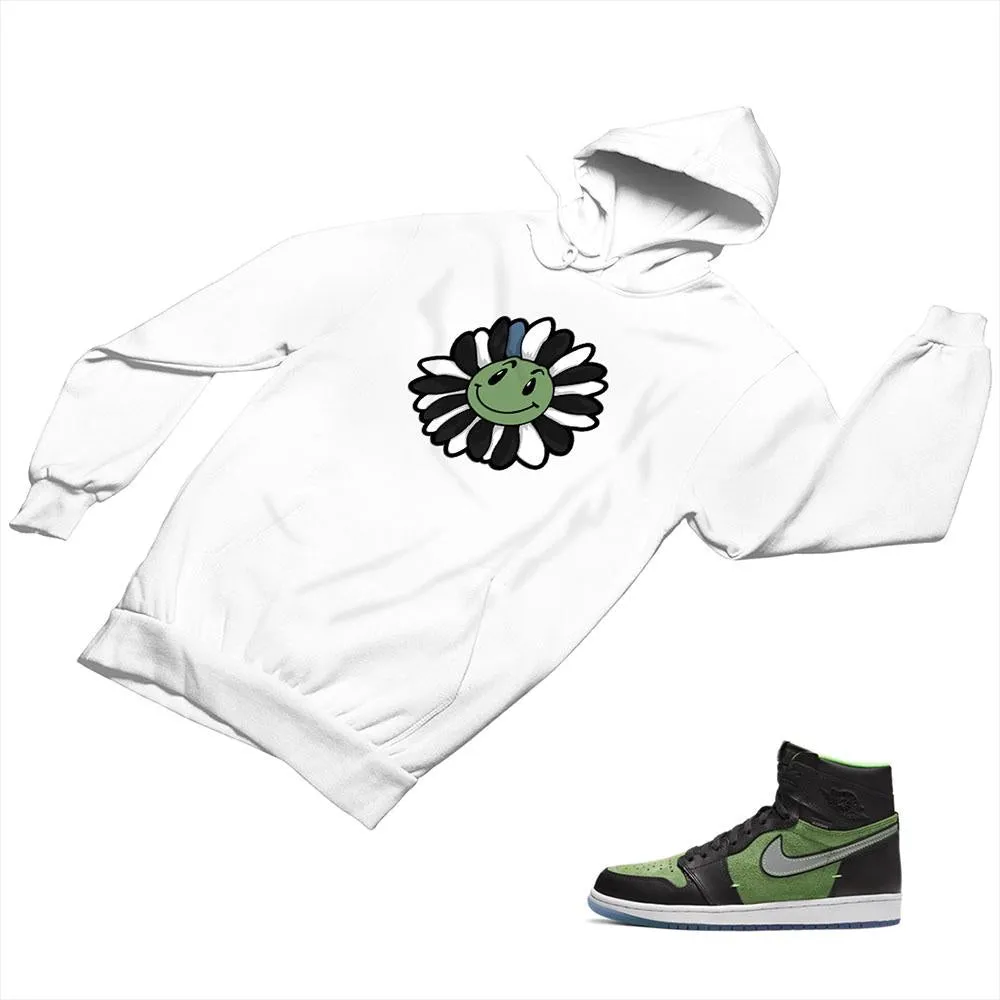 Jordan 1 Black Green Matching Custom Designed Hoodies JD 1-70-9