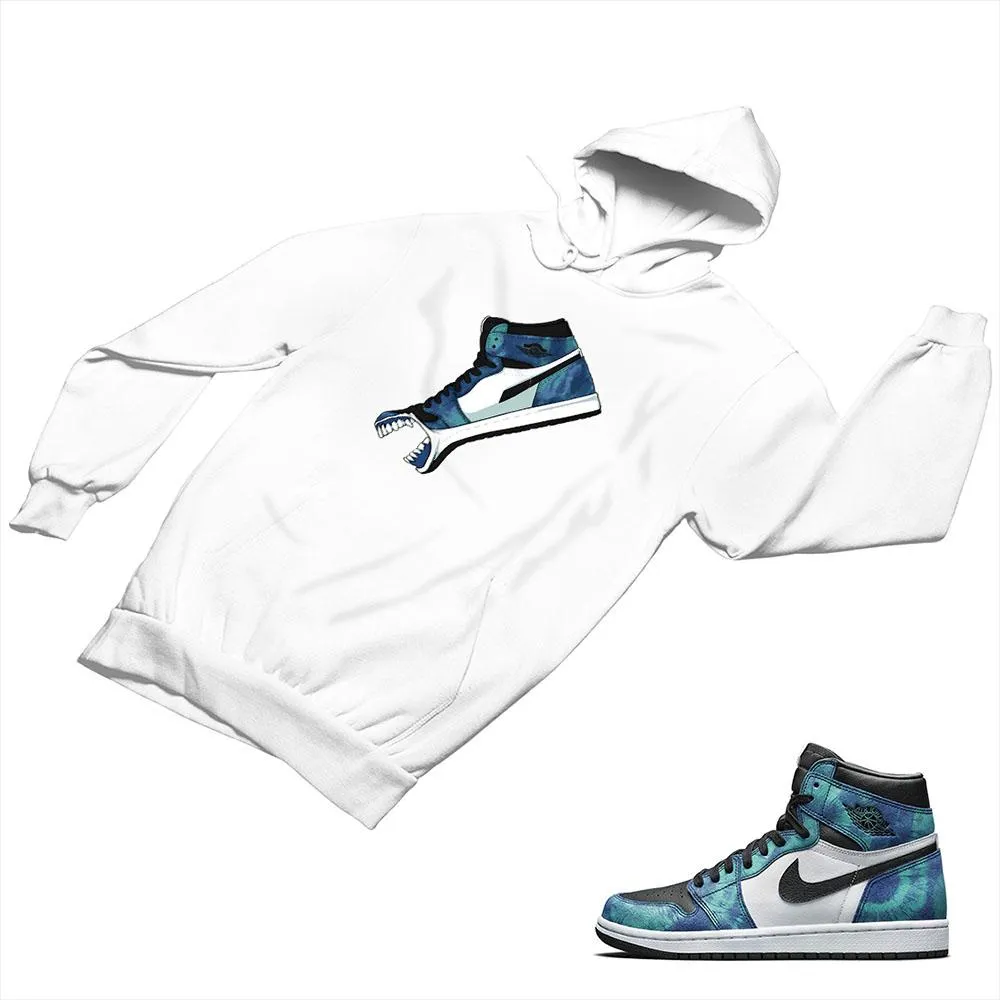 Jordan 1 Tie-Dye Matching Custom Designed Hoodies JD 1-69-11