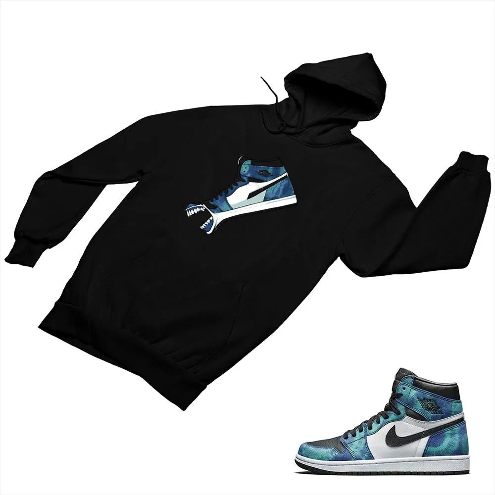 Jordan 1 Tie-Dye Matching Custom Designed Hoodies JD 1-69-11