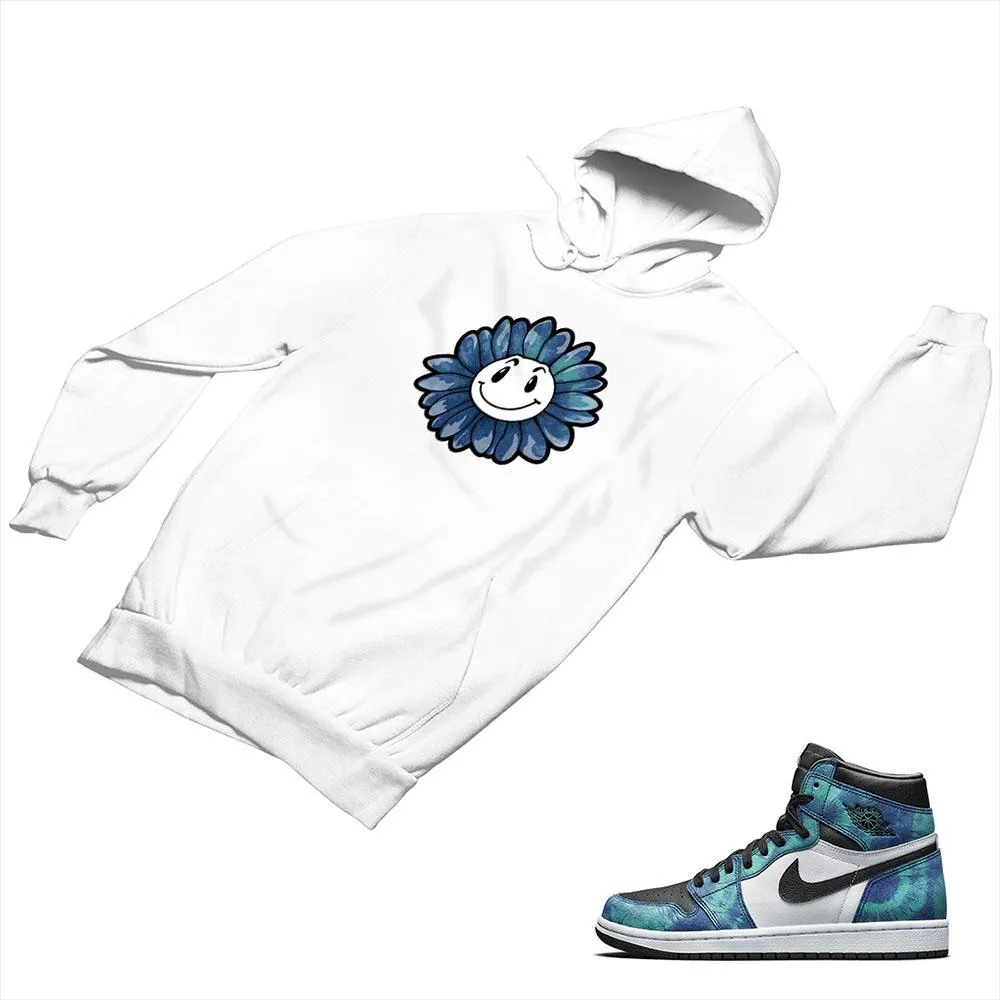 Jordan 1 Tie-Dye Matching Custom Designed Hoodies JD 1-69-4