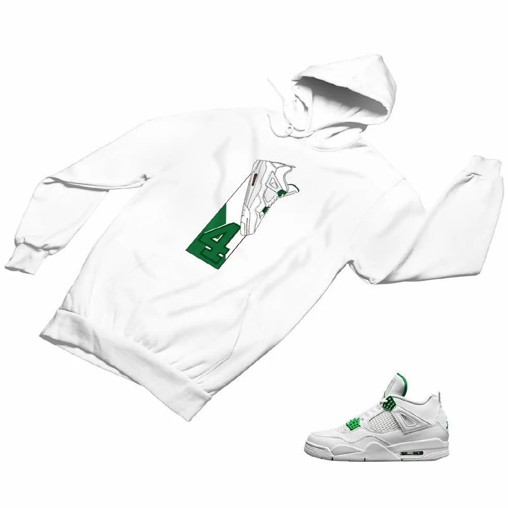 Jordan 4 Green Matching Custom Designed Hoodies JD 4-23-41