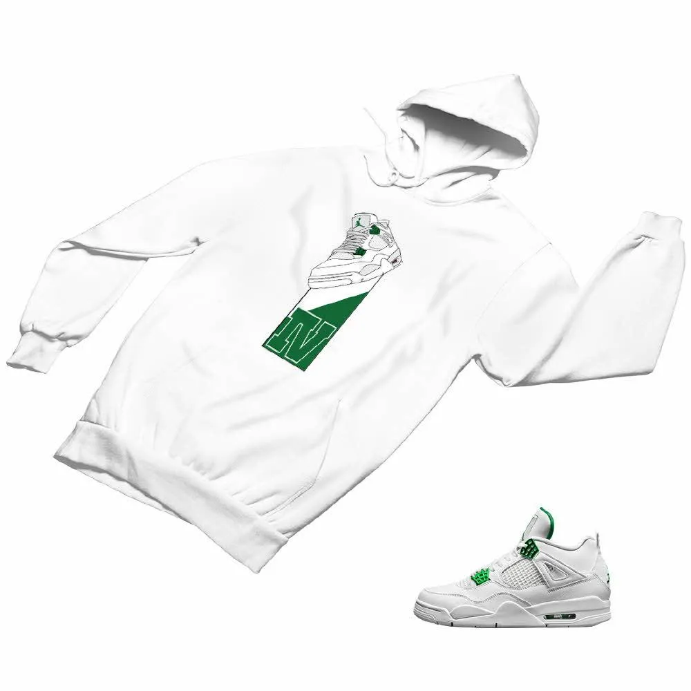 Jordan 4 Green Matching Custom Designed Hoodies JD 4-23-43