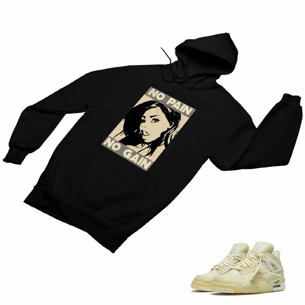 Jordan 4 Sail Matching Custom Designed Hoodies JD 4-24-10