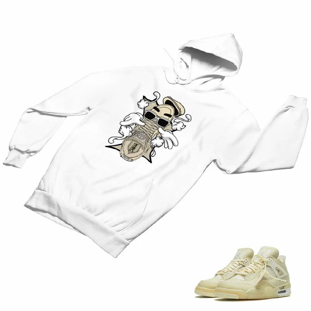 Jordan 4 Sail Matching Custom Designed Hoodies JD 4-24-1